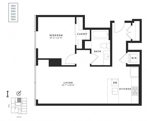 a floor plan of a house